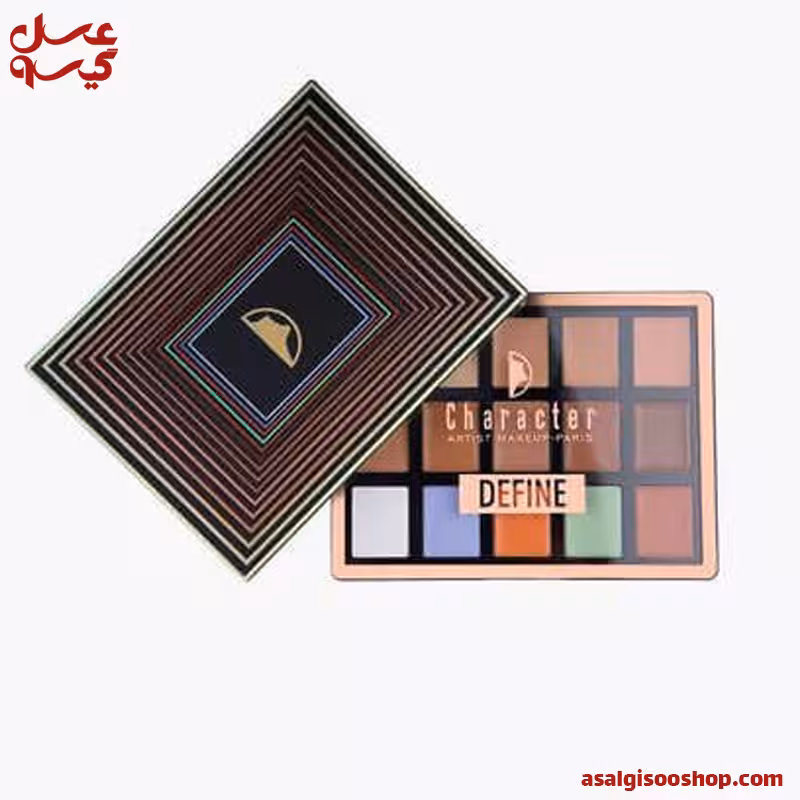 پالت کانتور و کانسیلر 15 رنگ کاراکتر مدلDDC001-کد1211