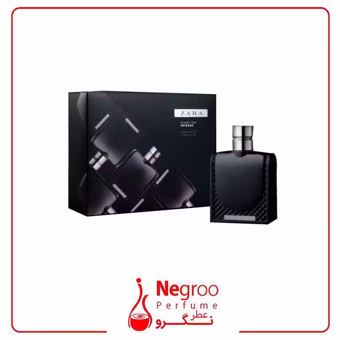 عطر ادکلن زارا بلک تگ اینتنس 100 میل
