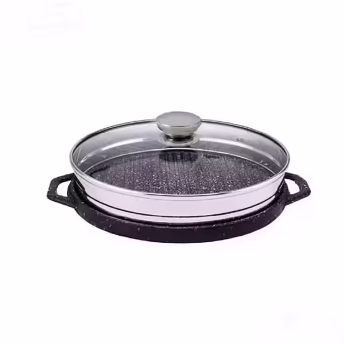 ماهیتابه چدن گریل گرد 30 سانت فورته