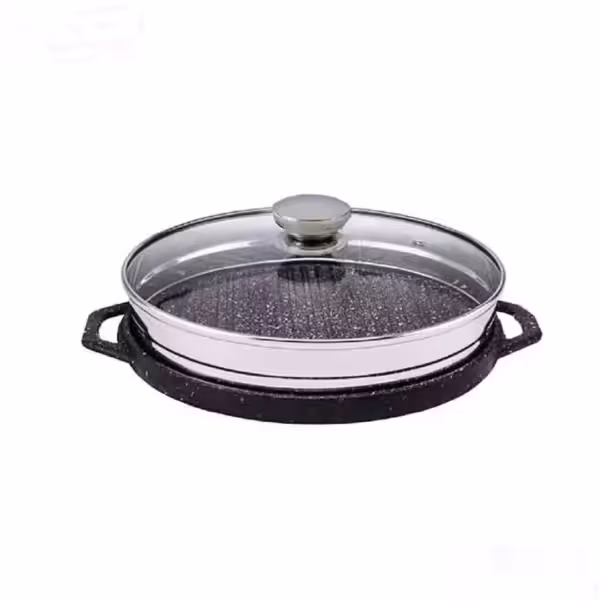 ماهیتابه چدن گریل گرد 30 سانت فورته