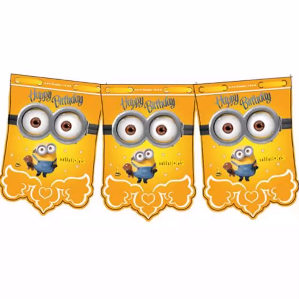 تم تولد ریسه تولدی تم مینیون(پک یک متری)