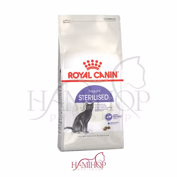 غذای خشک گربه عقیم شده رویال کنین Royal Canin Regular Sterilised 400g