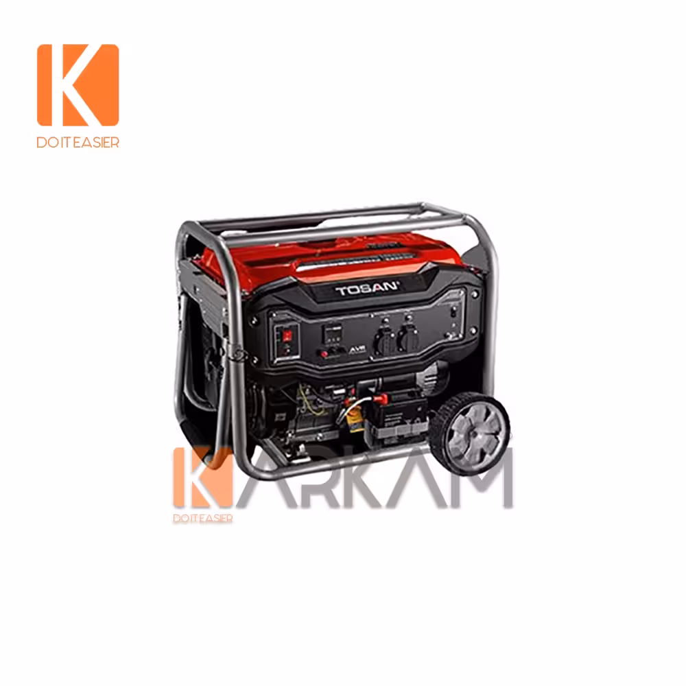 موتور برق بنزینی 6500 وات 1165GW توسن