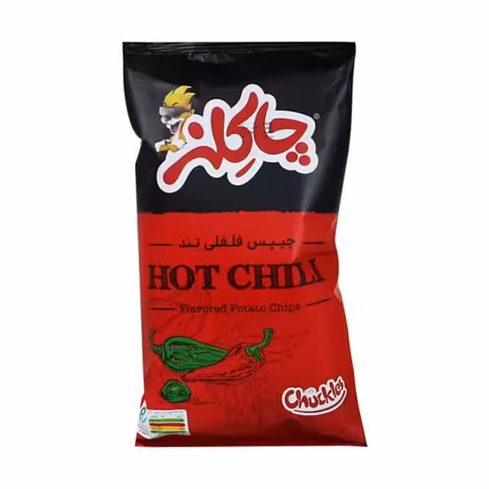 چیپس فلفلی تند چاکلز 100 گرمی