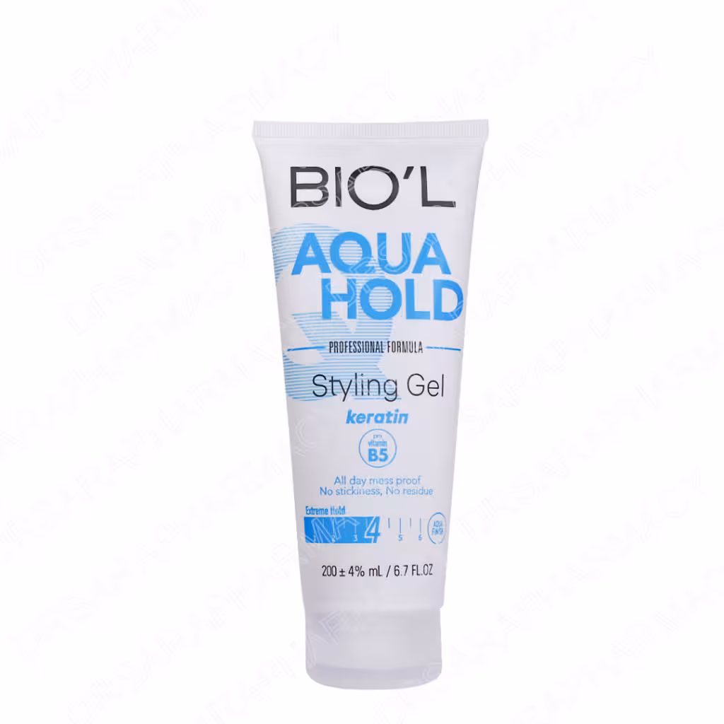 ژل حالت دهنده موی مرطوب بیول مدل AQUA Hold حجم 200 میلی لیتری