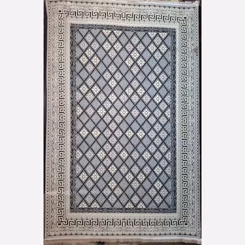 قالیچه فرش فانتزی ماشینی کاشان4متری2،20در1،5 کد2038tv(باارسال رایگان)