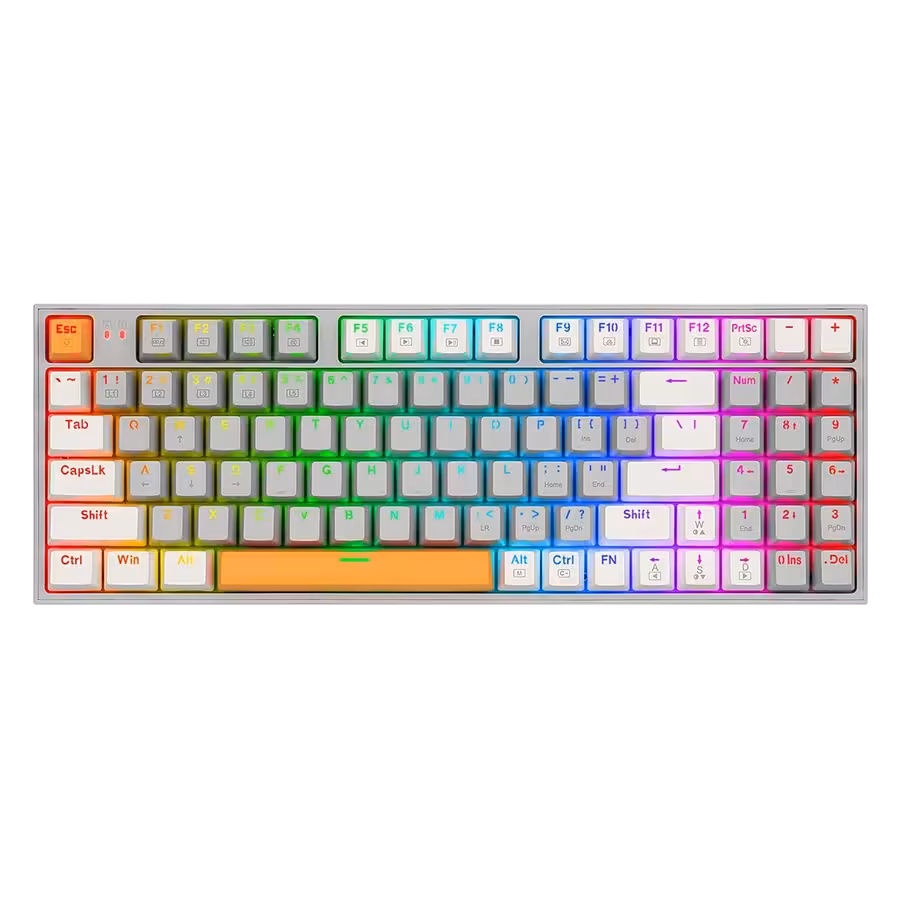 کیبورد مکانیکال گیمینگ ردراگون K636 KITAVA GWO RGB