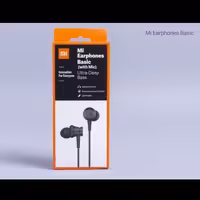 هندزفری مدل Mi Earphone Basic سیمدار رنگ مشکی میکروفون