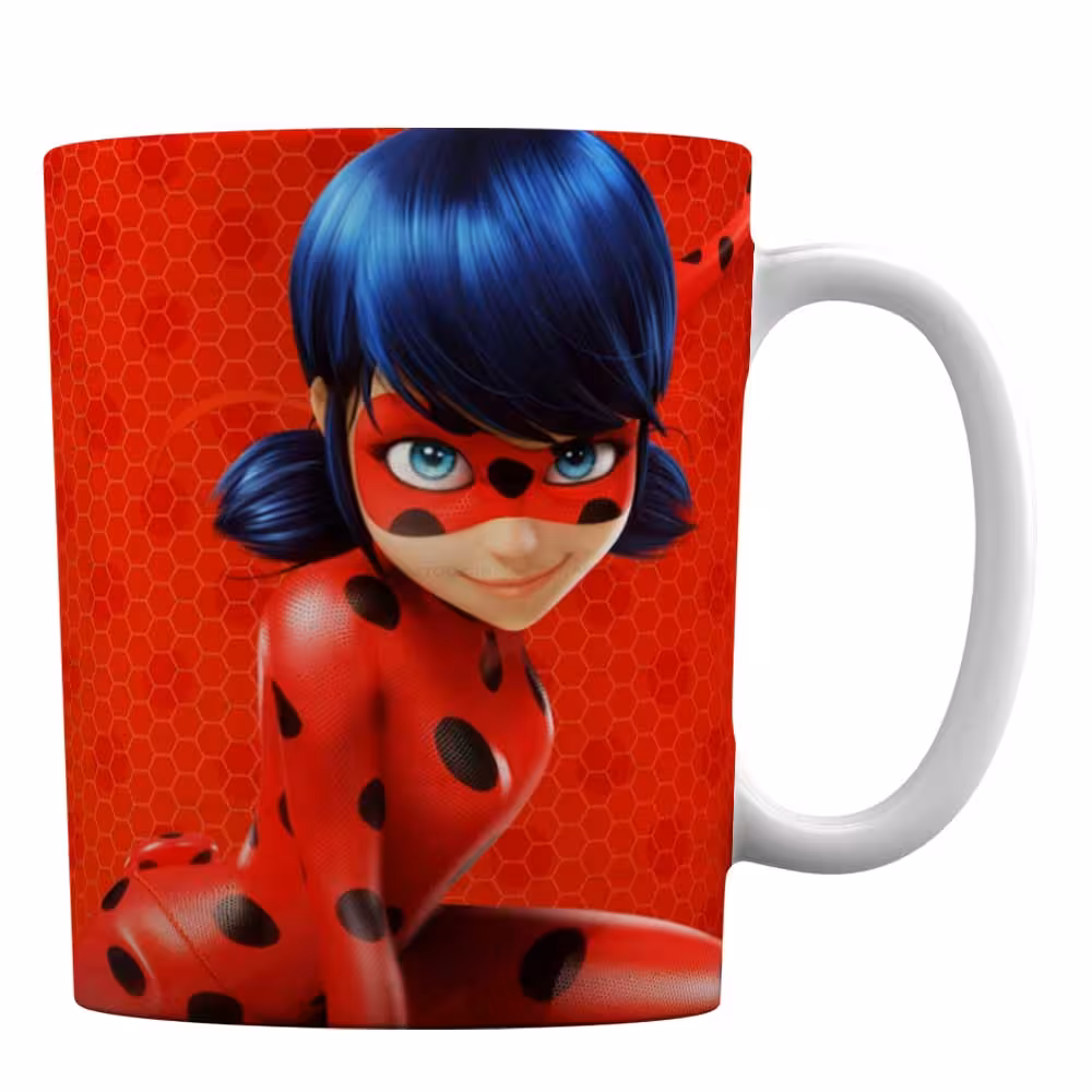 ماگ سرامیکی با عکس دختر کفشدوزکی کد MK2024