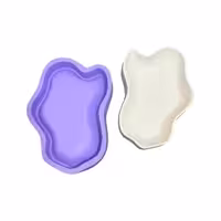 قالب سیلیکونی کاسه گود دفرمه 13 در 20 سانت