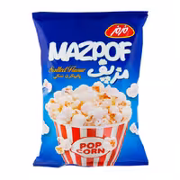 پاپ کورن نمکی مزپف مزمز 55 گرمی