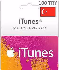 گیفت کارت آیتونز 100 لیر ترکیه
