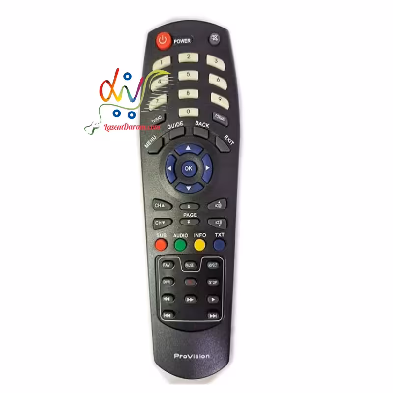 کنترل گیرنده دیجیتال پرو ویژن استرانگ