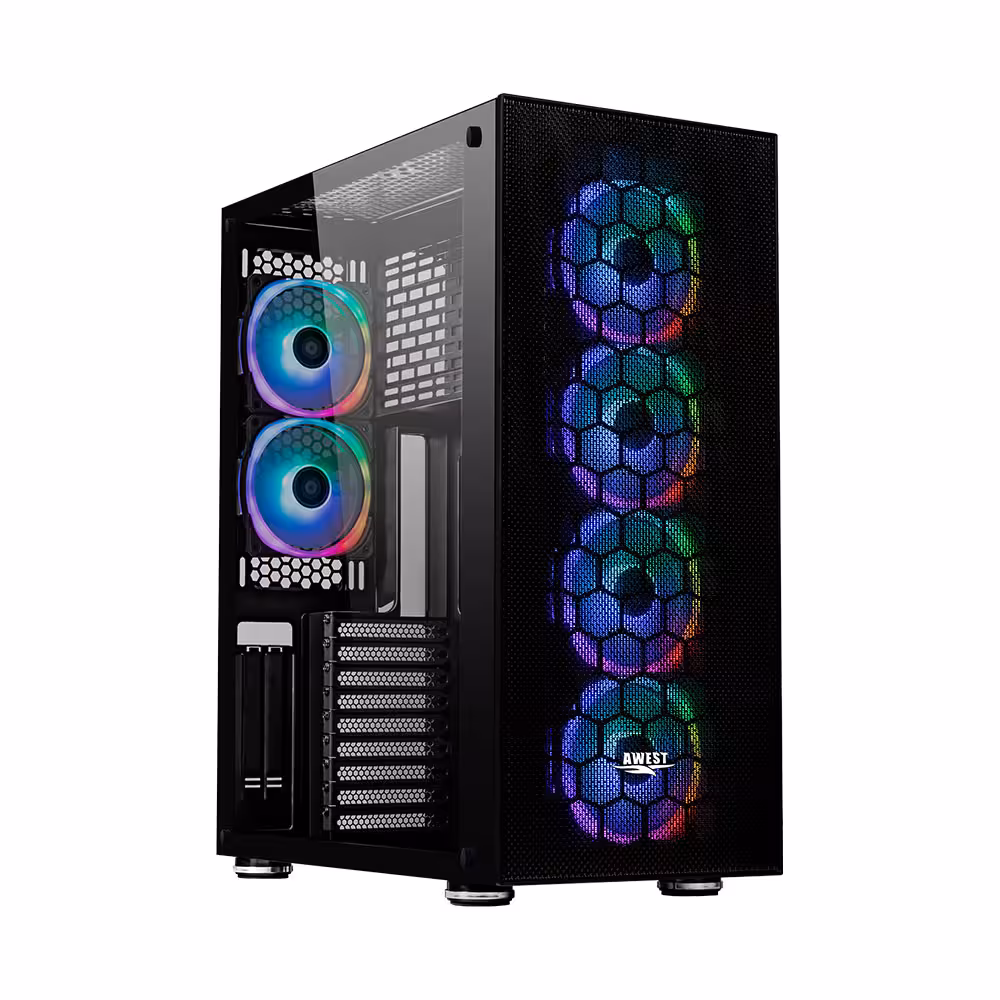 کیس گیمینگ اوست AWEST GT-AV402-FB