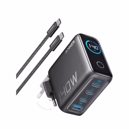 شارژر دیواری انکر Zolo با توان 140 وات - B2697