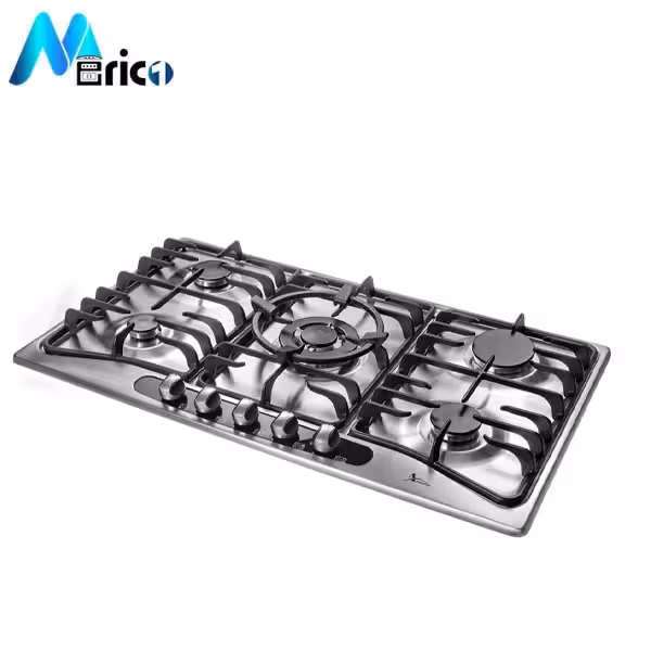 گاز رومیزی اخوان کد G103 پنج شعله استیل