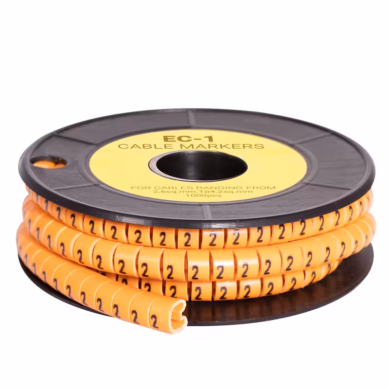 شماره سیم مدل EC-1-2 بسته 1000 عددی