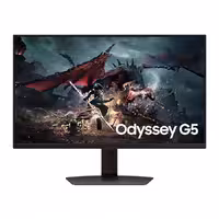 Samsung Odyssey G5 G50D 27Inch QHD 1ms (GTG) 180Hz IPS Gaming Monitor