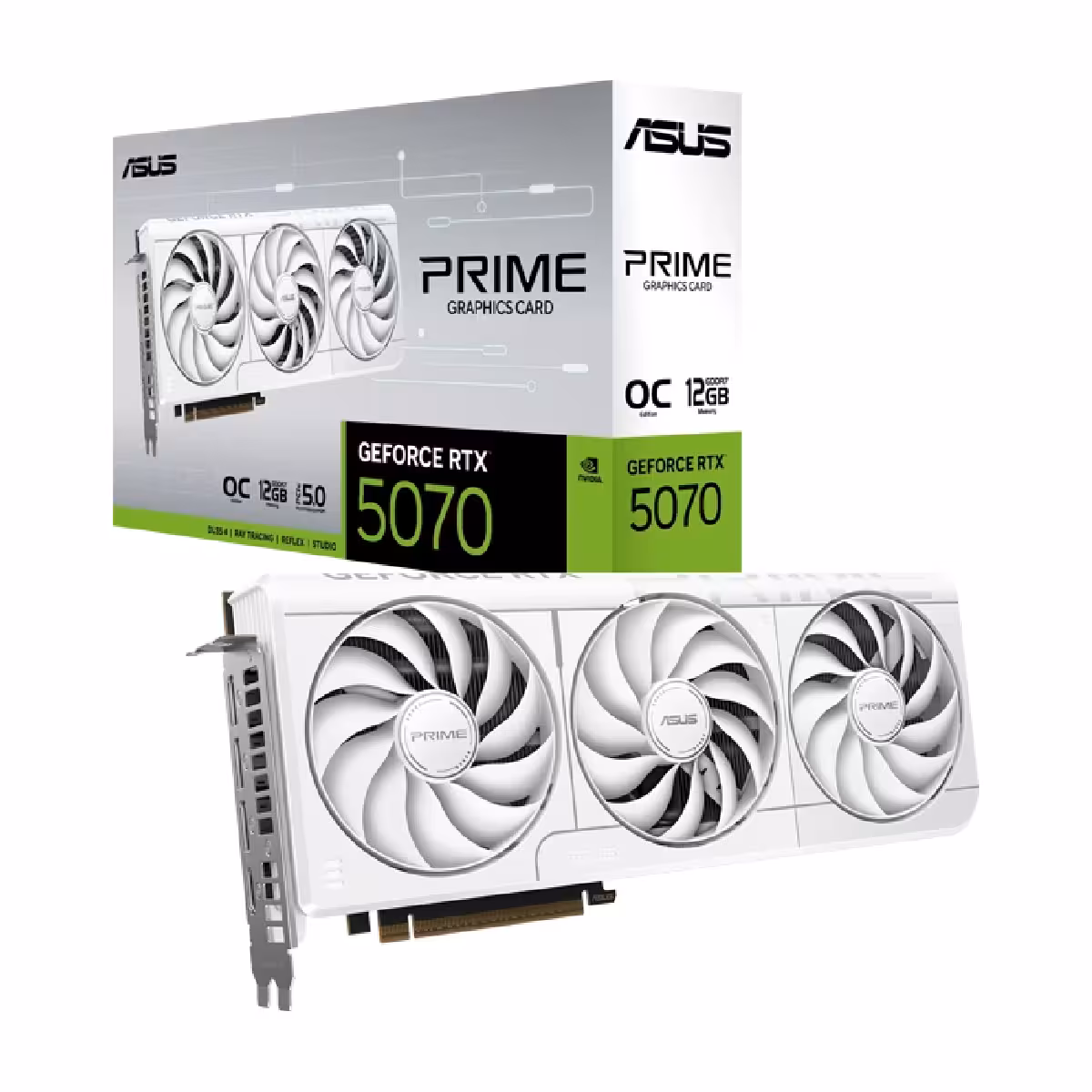 قیمت کارت گرافیک مدل ASUS PRIME GeForce RTX 5070 12GB GDDR7 OC Edition