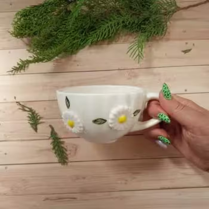 فنجان لته خوری تک عددی بابونه