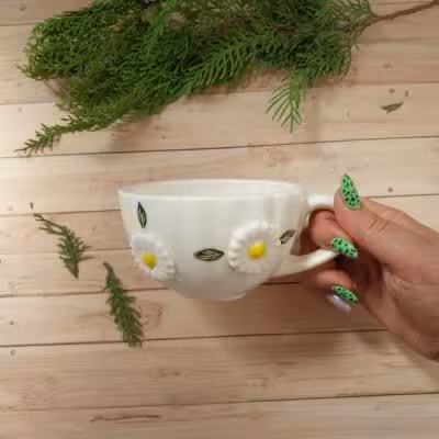 فنجان لته خوری تک عددی بابونه