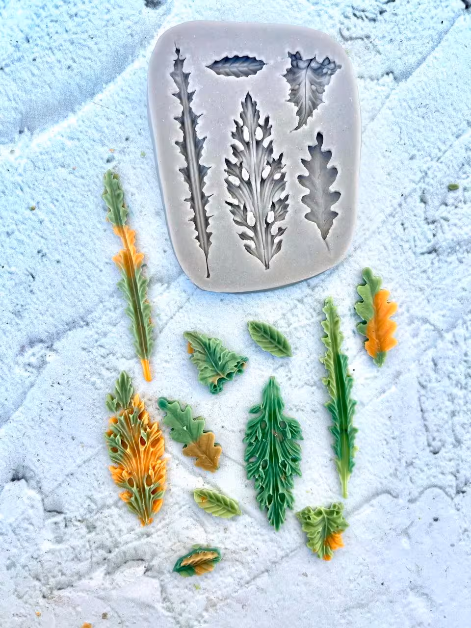 قالب سیلیکونی 5 برگ متنوع