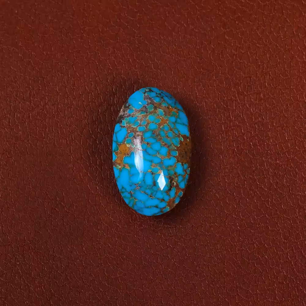 نگین فیروزه شجری کد 29586 - جواهری مشاهیر