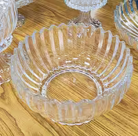 آجیل خوری بلور جنوا وارداتی کد JENOVA-KIT-246