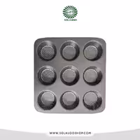 قالب تفلون توری 9 خانه قطر 8