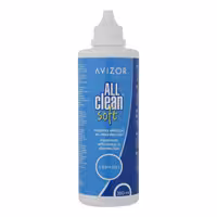 محلول شستشوی لنز آویزور (لنز سافت) مدل All Clean Soft حجم250 میلی لیتر