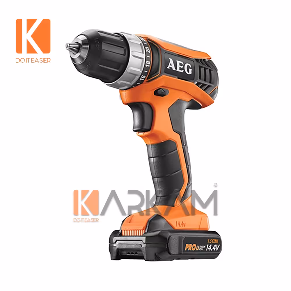 دریل شارژی 14 ولت لیتیوم AEG مدل BS14G3LI-152C