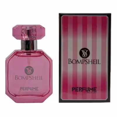 عطر کوچک زنانه پرفیوم فکتوری FACTORY رایحه ویکتوریا سکرت BOMPSHEIL حجم 33 میلی لیتر