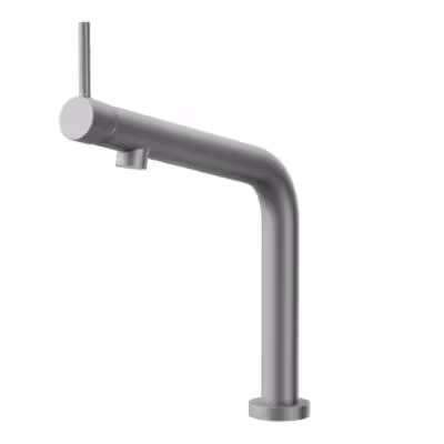 شیر ظرفشویی کسری مدل مینیمال کروم مات