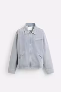 جکت مردانه زارا TEXTURED STRIPE JACKET | تهران زارا TehranZara
