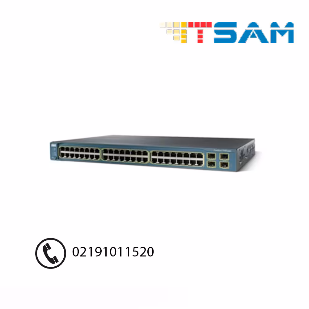 سوئیچ شبکه PoE سیسکو 48 پورت WS-C2960-48TC-L