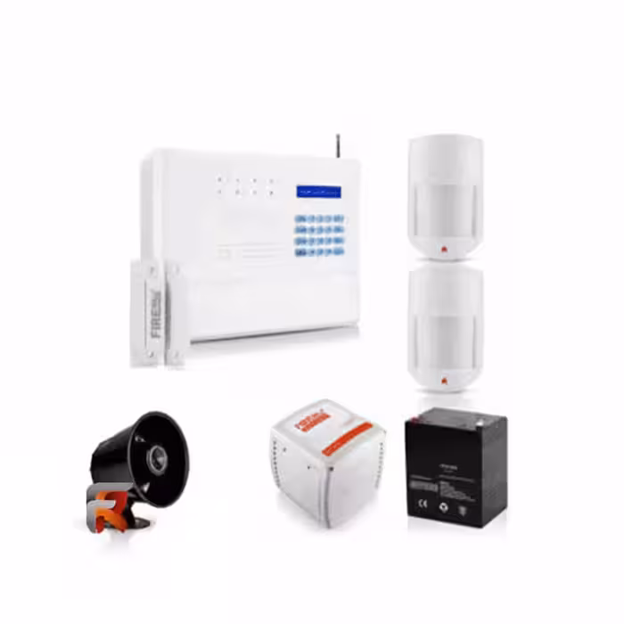 پکیج دزدگیر اماکن سیم کارتی و خط شهری فایروال مدل FIREWALL-F10