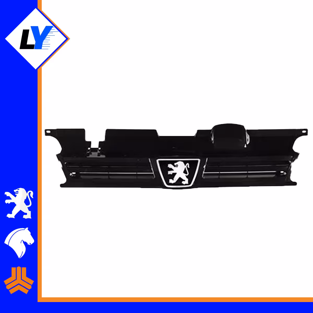 جلوپنجره 405 (مشکی،نقره ای؛نوک مدادی،بژ)