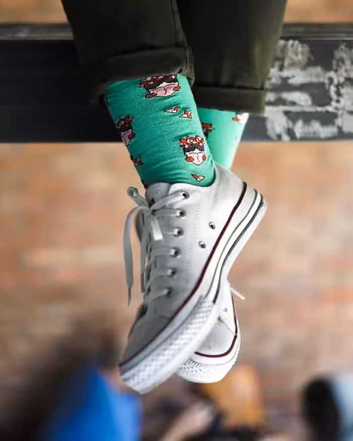 جوراب ساقدار داینوساکس طرح فریدا