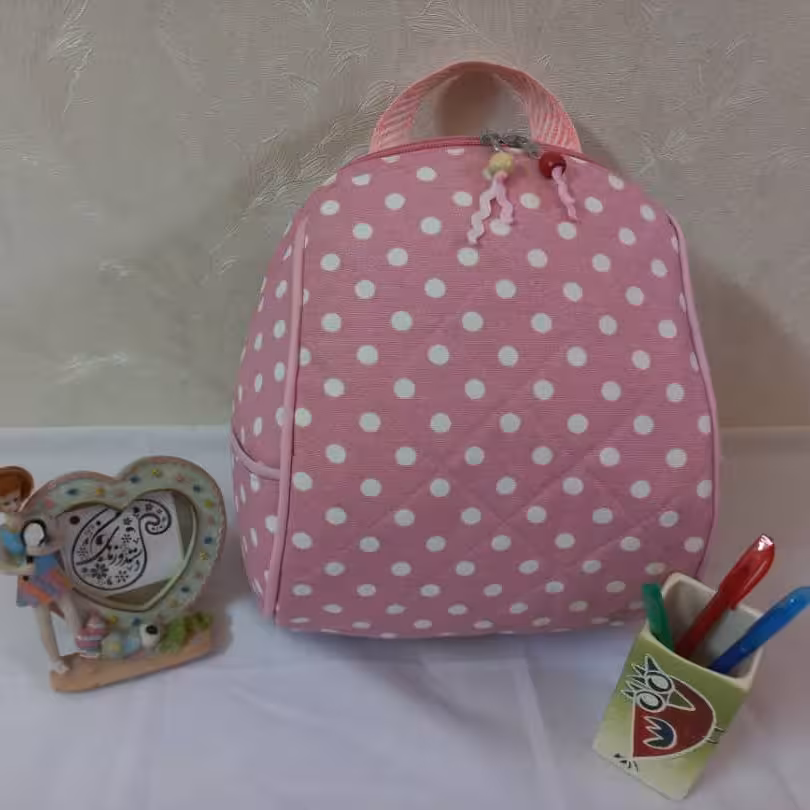 کوله پشتی  پارچه ای کودکانه امکان  دوخت در سایز های مختلف