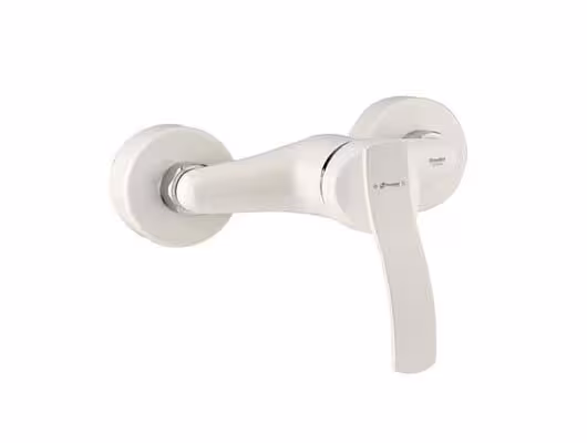 شیر توالت شودر مدل اپال شیری کروم