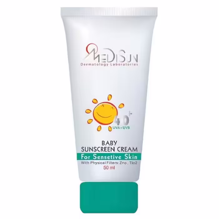 ضد آفتاب کودکان مدیسان SPF40 سایز 50 میل