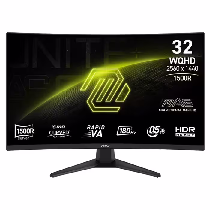 مانیتور گیمینگ ام اس آی 32 اینچ MSI MAG 321CQF E18