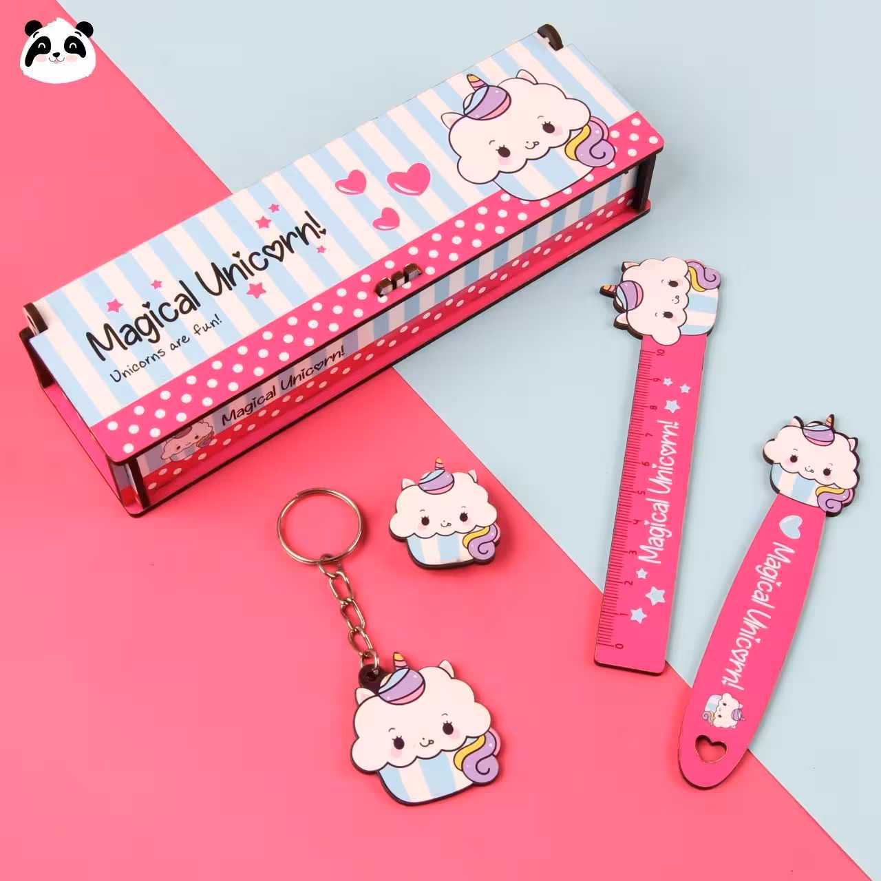 جا مدادی ست 5تکه طرح ابر یونیکورن