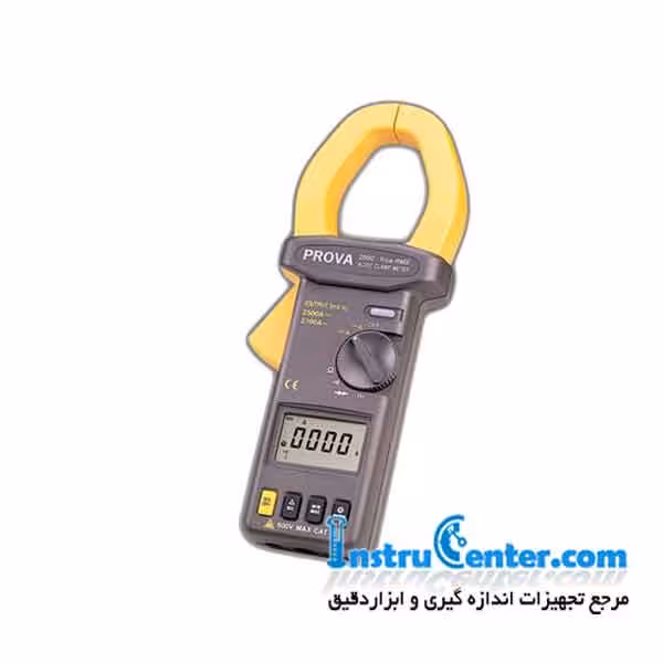 کلمپ آمپرمتر دیجیتال AC/DC مدل PROVA-2000 ساخت کمپانی PROVA: