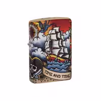 فندک زیپو اصل Zippo Nautical Tattoo کد 49532