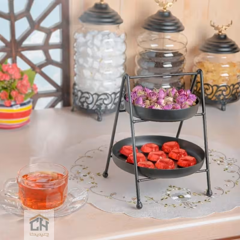 استند 2 طبقه فلزی مدل 3194