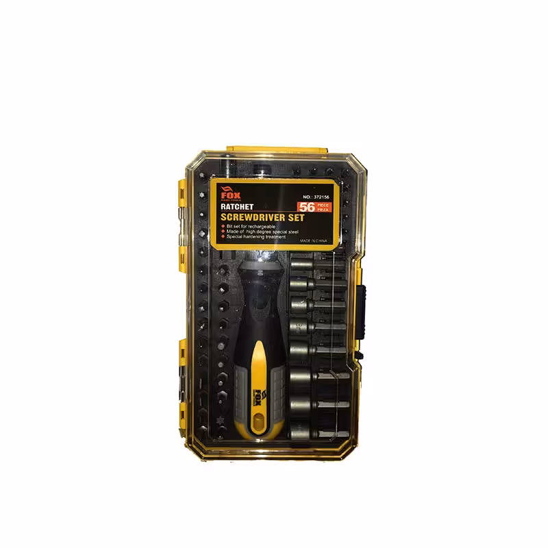 ست نوک پیچ گوشتی 56 پارچه Fox