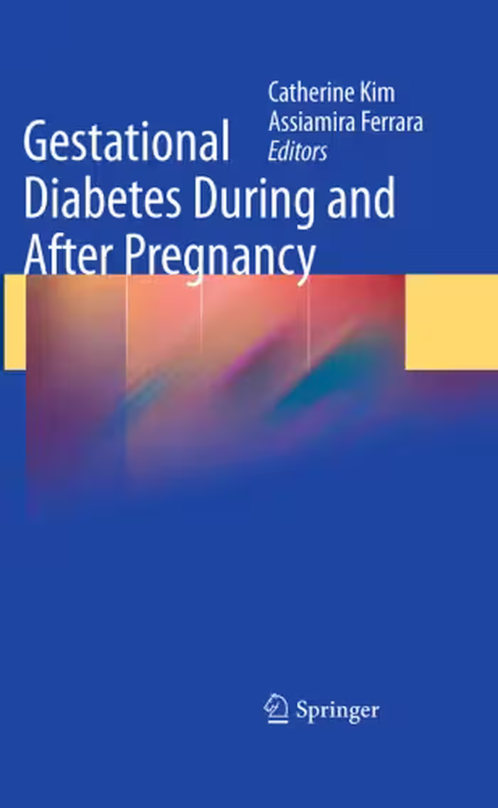 خرید و دانلود نسخه کامل کتاب Gestational Diabetes During and After Pregnancy