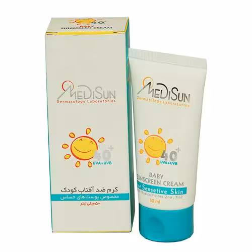 کرم ضد آفتاب کودکان sPF40 مدیسان