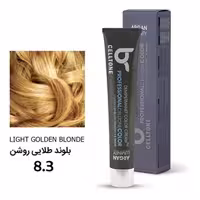 رنگ مو مدل طبیعی شماره 8.3  رنگ بلوند طلایی روشن حجم 100 میلی لیتر سلتون